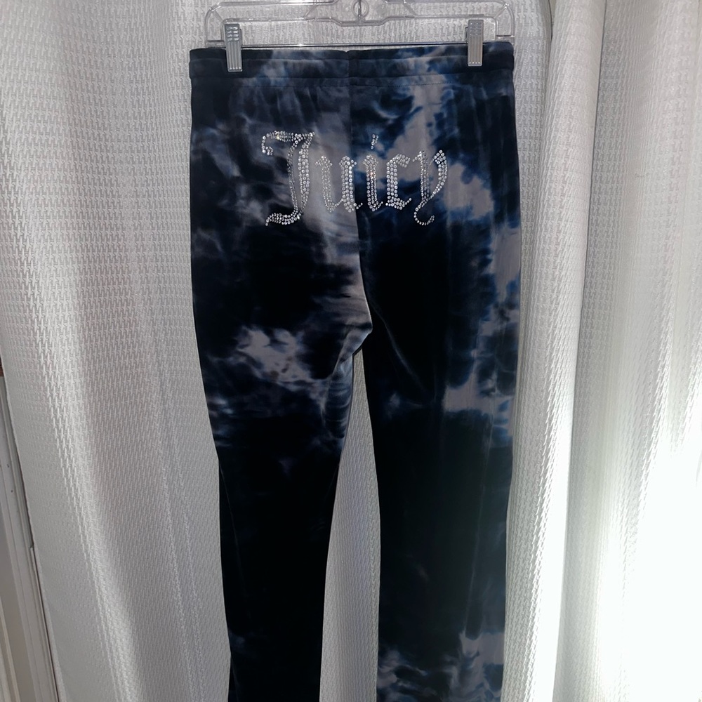 Blue Tie-dye Juicy Couture Pants